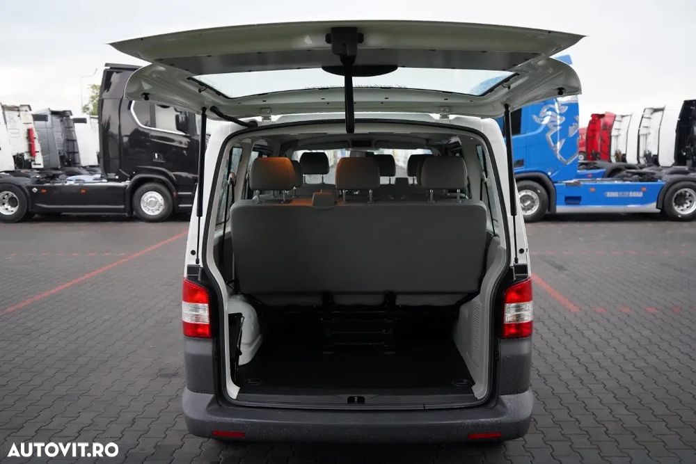 Volkswagen TRAFIC ITRANSPORTER / T5 / AUTOBUS / 9 LOCURI / IMPORTATII / AUTOBUZ / 9 LOCURI / 2022 / PRIMUL PROPRIETAR / REVIZAT - 35