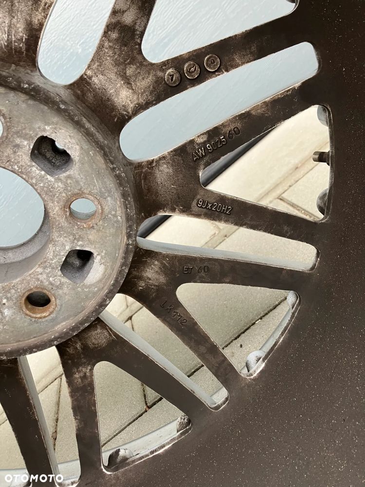 FELGI RH AW CROSSLINE 20 CALI DWIE SZEROKOŚCI 5x112 9J 10J MERCEDES AUDI VW AW1025 AW9025 9 i 10 CALI ET45 ET60 - 17