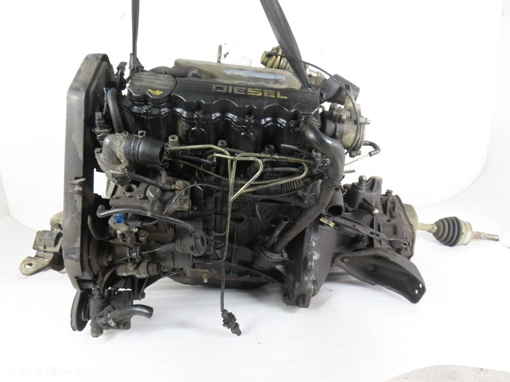 SILNIK KOMPLETNY OPEL ASTRA I F 1.7 TD X17DTL 0460494372 - 2