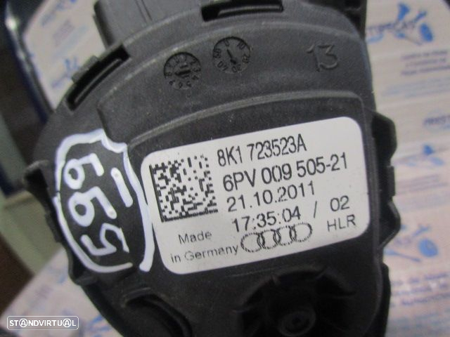 Pedal 8K1723523A AUDI A5 8T3 2013 3.0TDI 205CV 3P CINZA ESCURO - 4