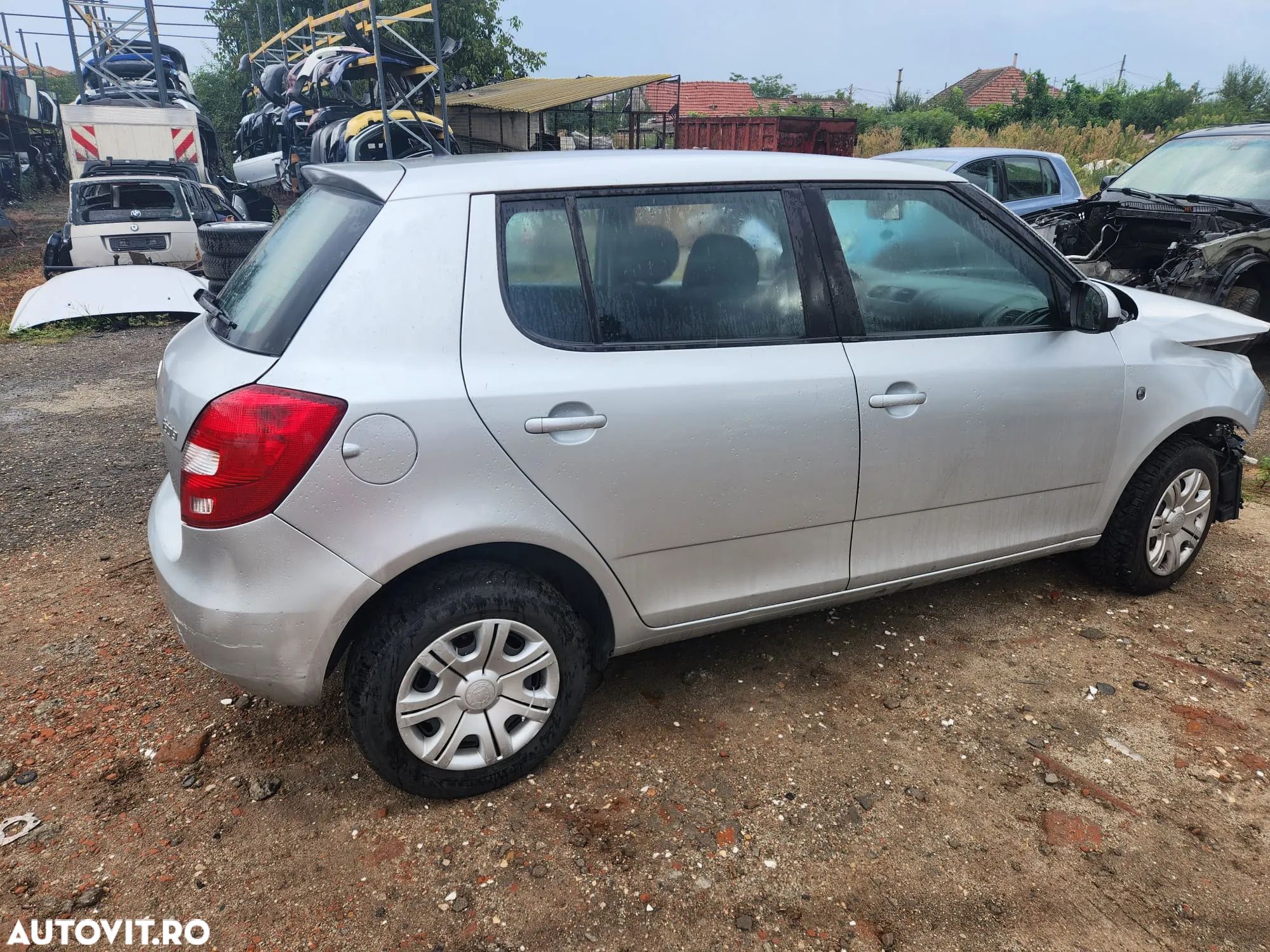 Dezmembrez Skoda Fabia 2 1.2 Benzina Motor CGP Cutie Manuala LNR Volan Stanga An 2008-2009-2010-2011-2012-2013-2014 - Dezmembrari Arad - 1