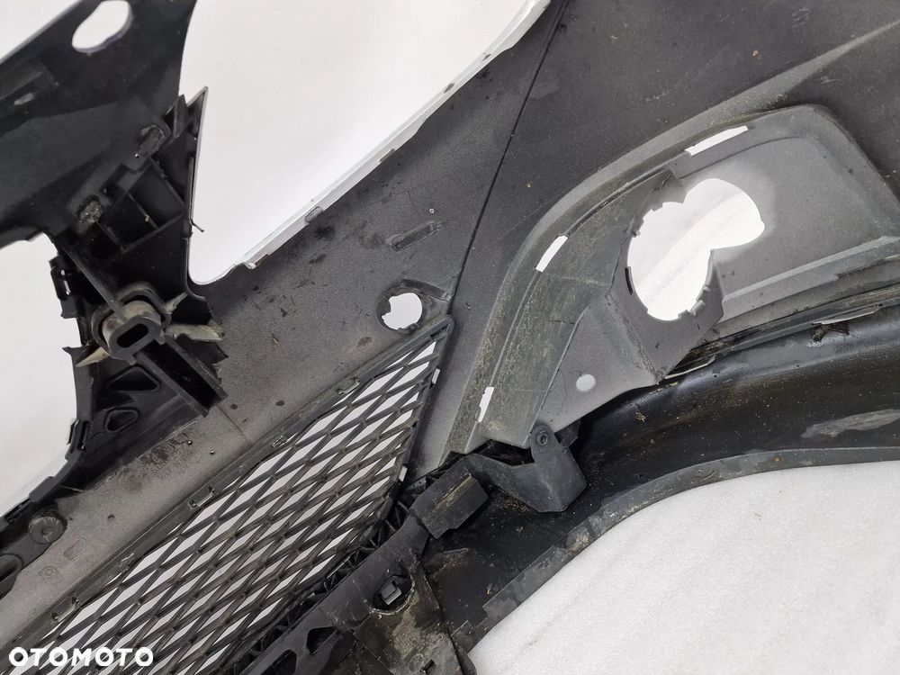 SEAT IBIZA IV 6J0 08- ZDERZAK PRZEDNI PRZÓD + KRATKA ŚRODKOWA ORAZ PŁYTA / OSŁONA POD ZDRRZAK , NR 6J0807221 , NR AUKCJI NZ1199 - 33