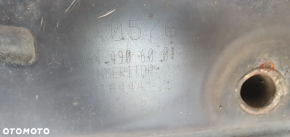 Tłumik końcowy wydech prawy lewy Mercedes ML W164 3.5 V6 A1644906001 A1644905801 - 8