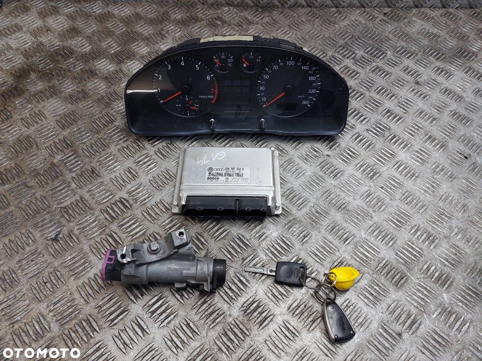 ZESTAW STARTOWY AUDI A4 B5 1.8 20V 8D0907558B 4B0905851B 8D0919861C - 1