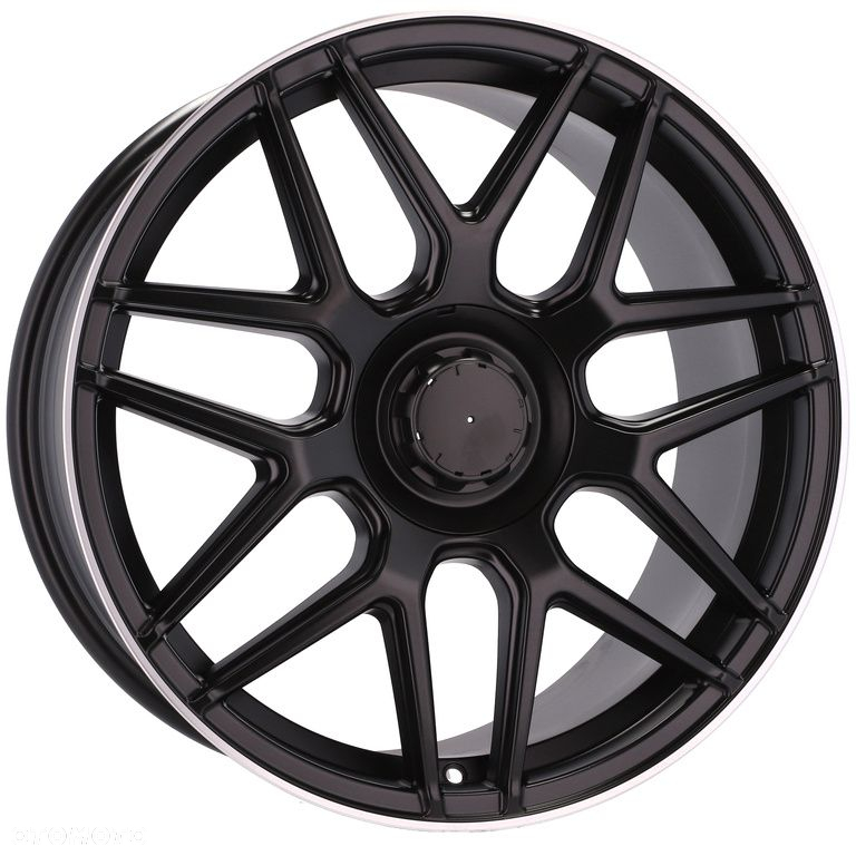 4x Felgi 22 m.in. do MERCEDES G W460 W461 W463 W464 Black AMG Style - B5318 (IN7040) - 9