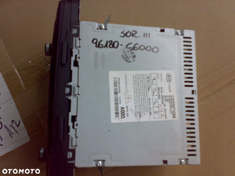 kia sorento iii 2015 2018 fabryczne radio usa orginał 96180-c6000 - 2