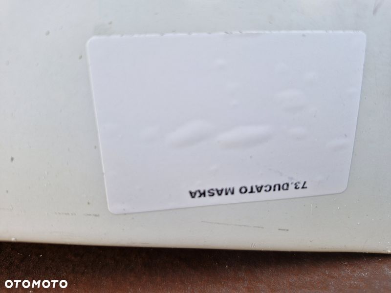 FIAT DUCATO III 3 MASKA POKRYWA SILNIKA PRZÓD PRZEDNIA - 7