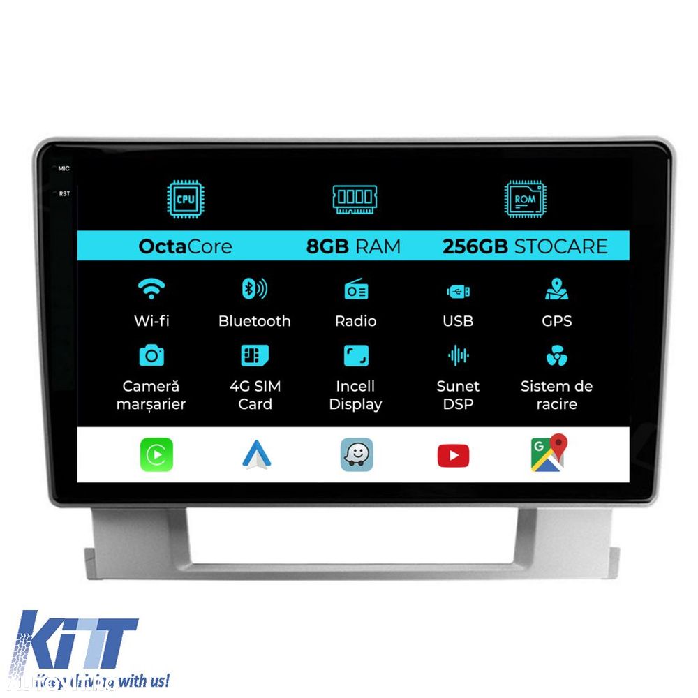 Navigatie Dedicata Opel Astra J (2010-2015), 9Inch, 8Gb Ram, 256Gb Sto - 1