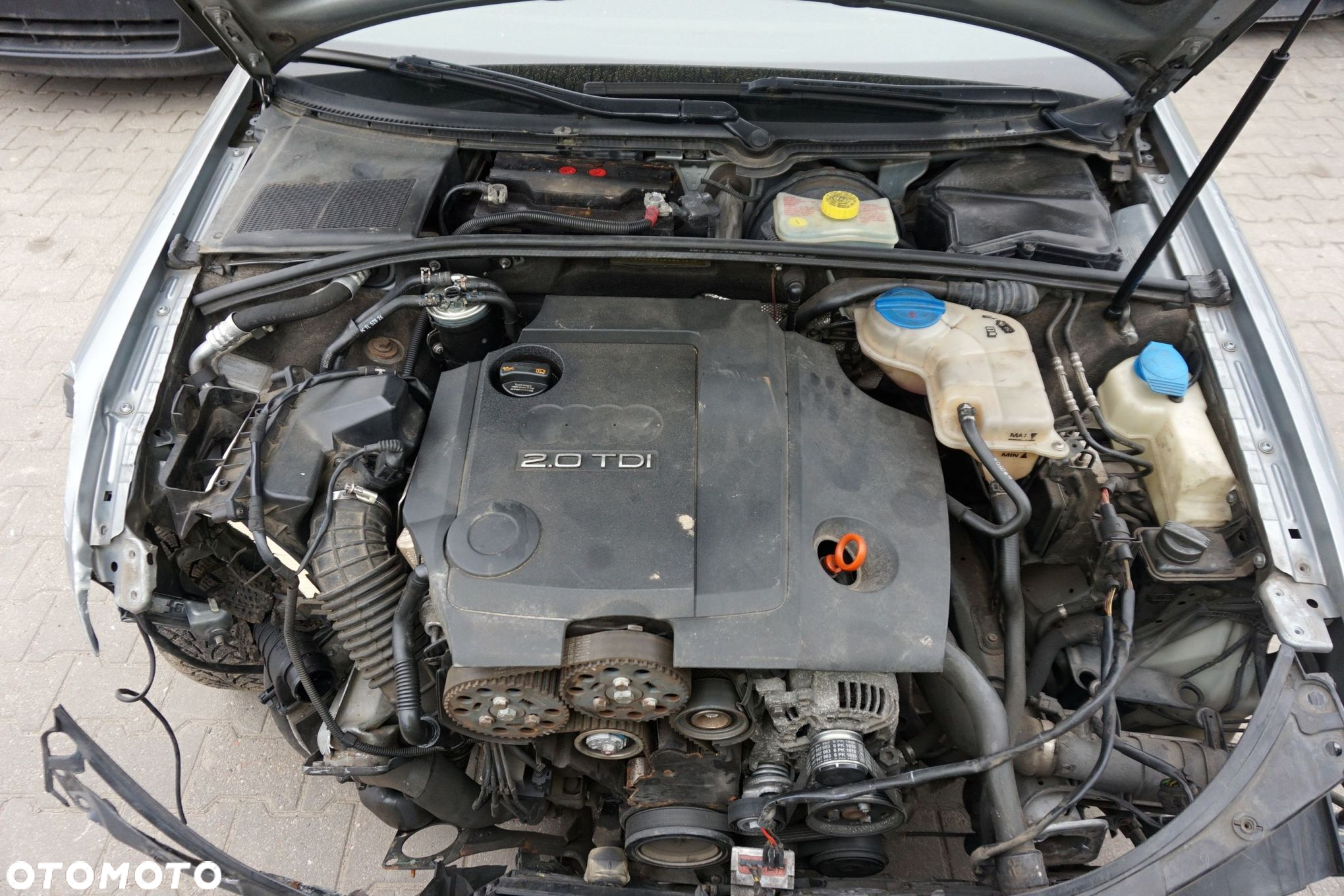 AUDI A4 B7 KOMBI 2007 LY7G 2.0 TDI BRD 170KM HCK SZARY na części - 9