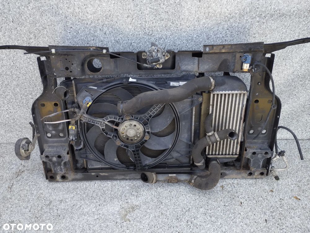 Fiat 500 pas przedni wzmocnienie komplet chłodnic 1.3 JTD - 6