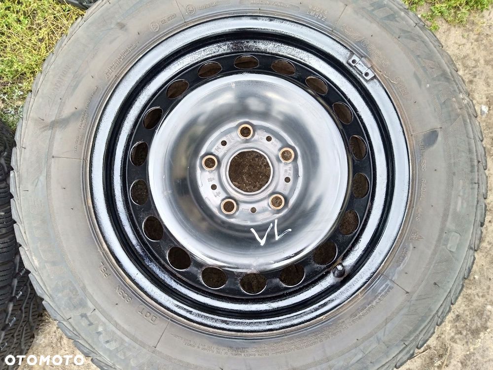 felgi stalowe 5x112 VW Caddy Golf Sharan Skoda Octavia Opony koła zimowe - 3