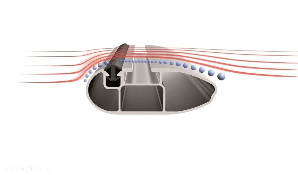 Bagażnik dachowy na relingi zintegrowane długie belki aluminiowy na klucz - 8