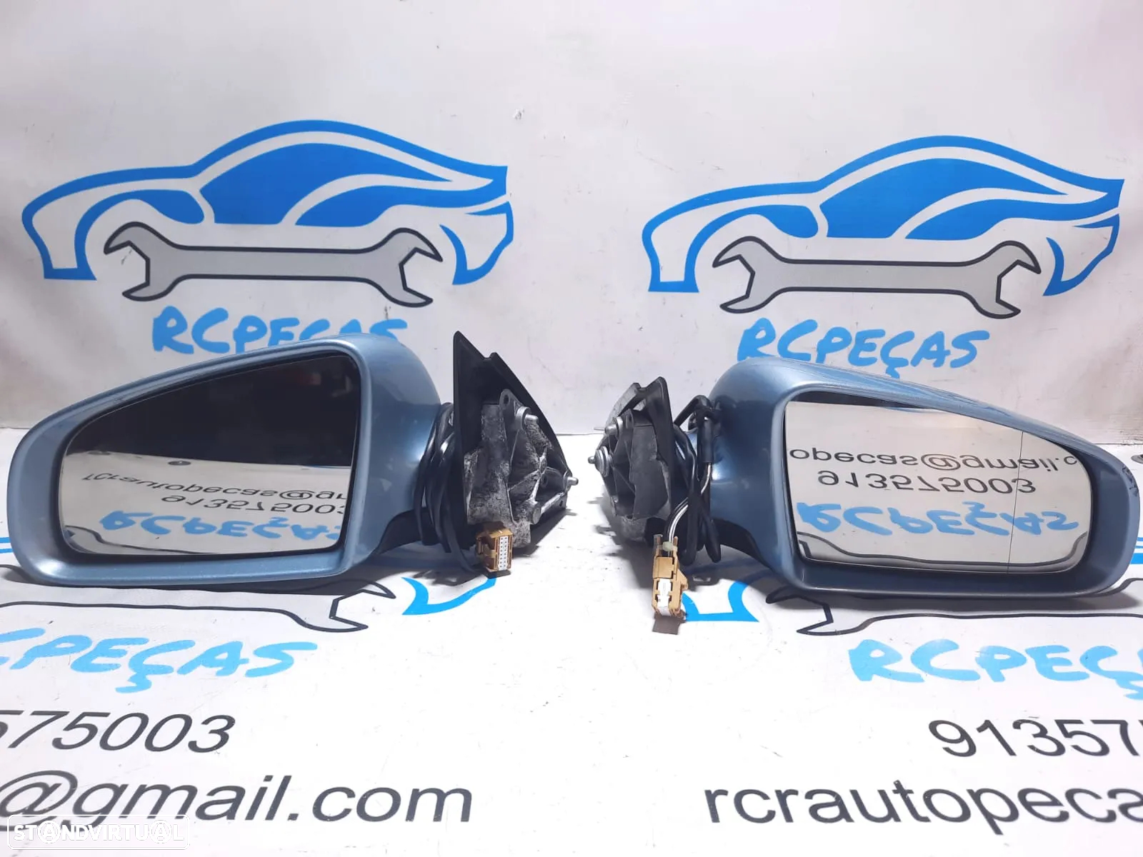 .ESPELHOS RETROVISORES DIREITO ESQUERDO AUDI A4 B6 B7 E1010681 ESPELHOS RETROVISORES ELÉTRICOS AQUECIDOS - 5