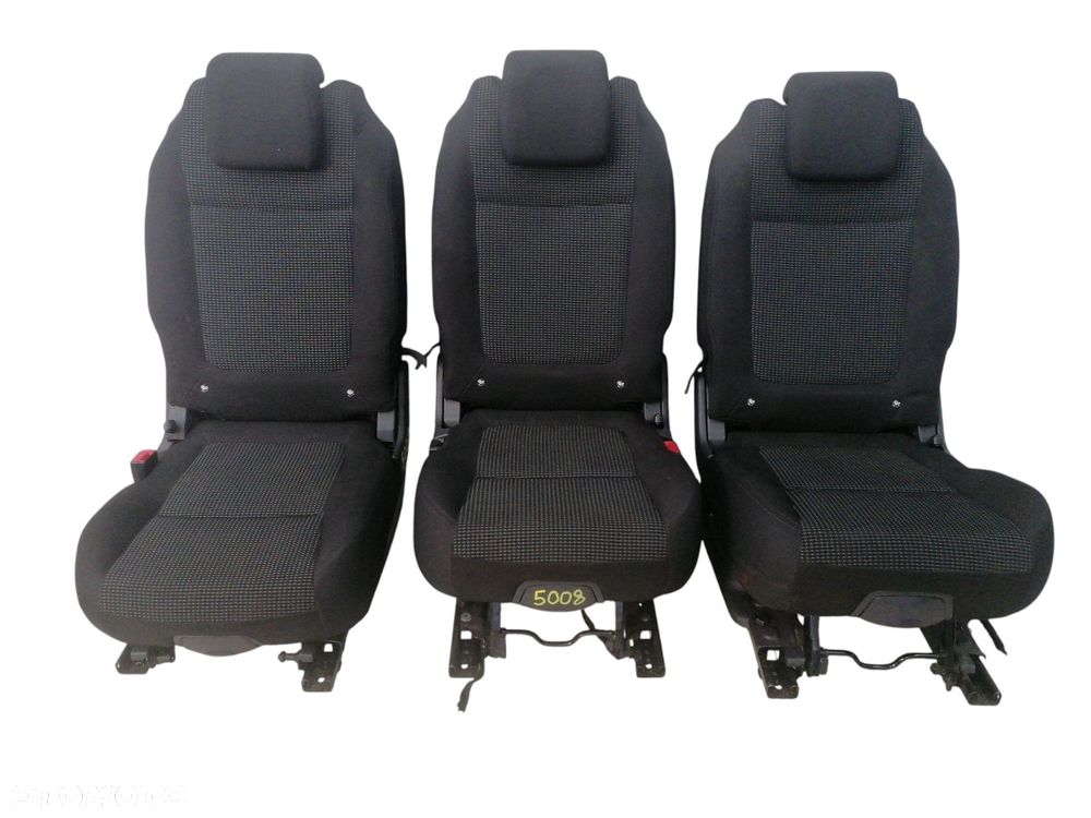 FOTEL FOTELE TYŁ II RZĄD PEUGEOT 5008 I FOTEL FOTELE TYŁ II RZĄD - 1