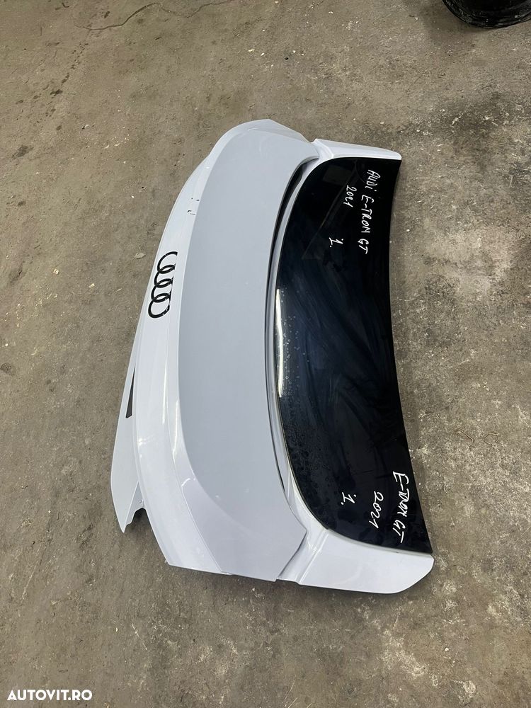 Capota portbagaj AUDI E-tron GT an 2021 cu eleron si luneta - 6