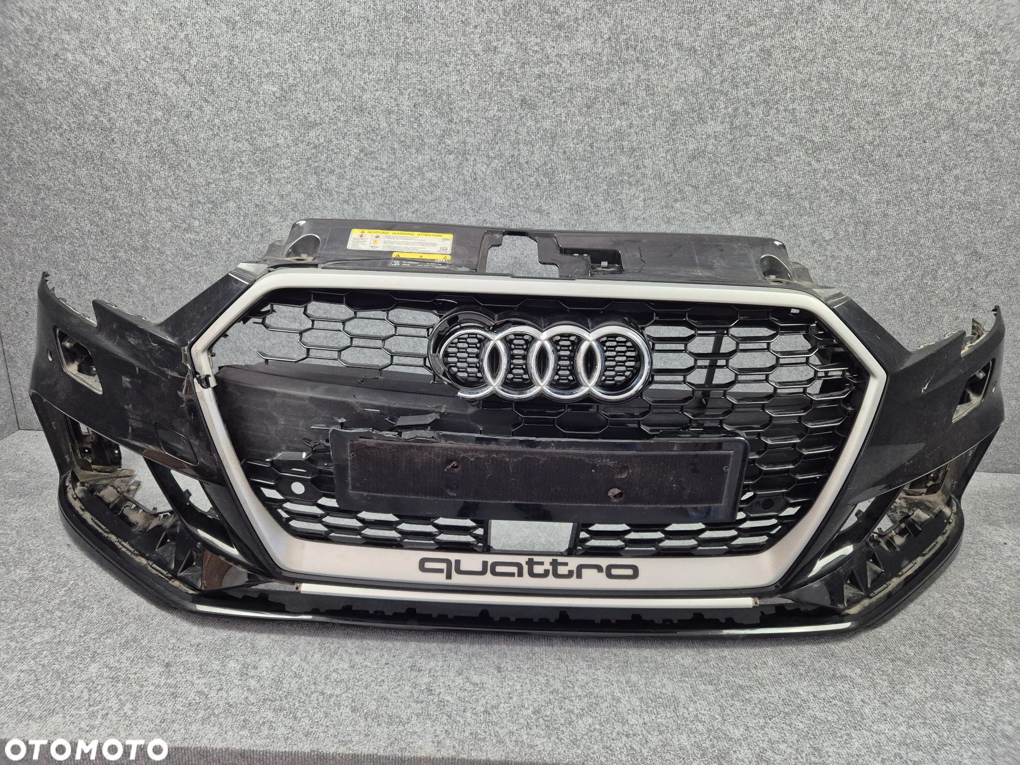 ZDERZAK PRZEDNI PRZÓD - AUDI RS3 8V4 LIFT 16-20 - 1