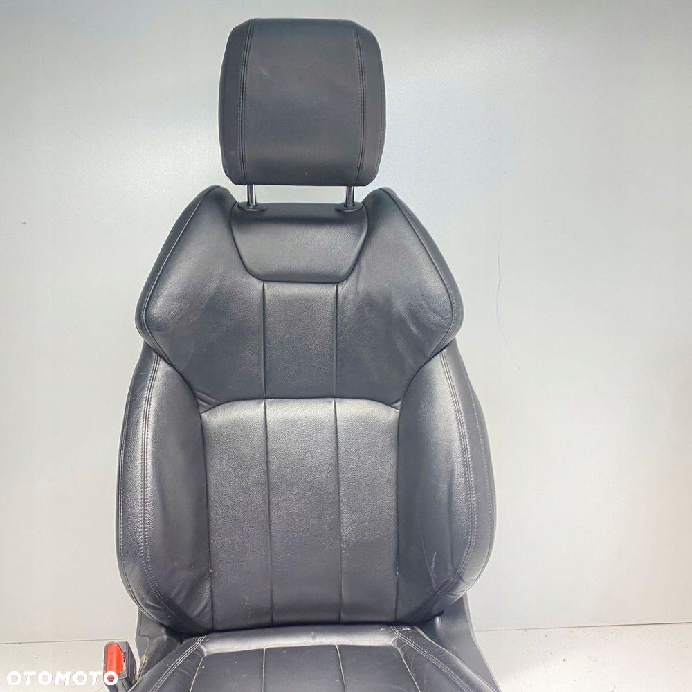 RANGE ROVER EVOQUE L538 FOTEL LEWY KIEROWCY AIRBAG SKÓRA CZARNY - 3