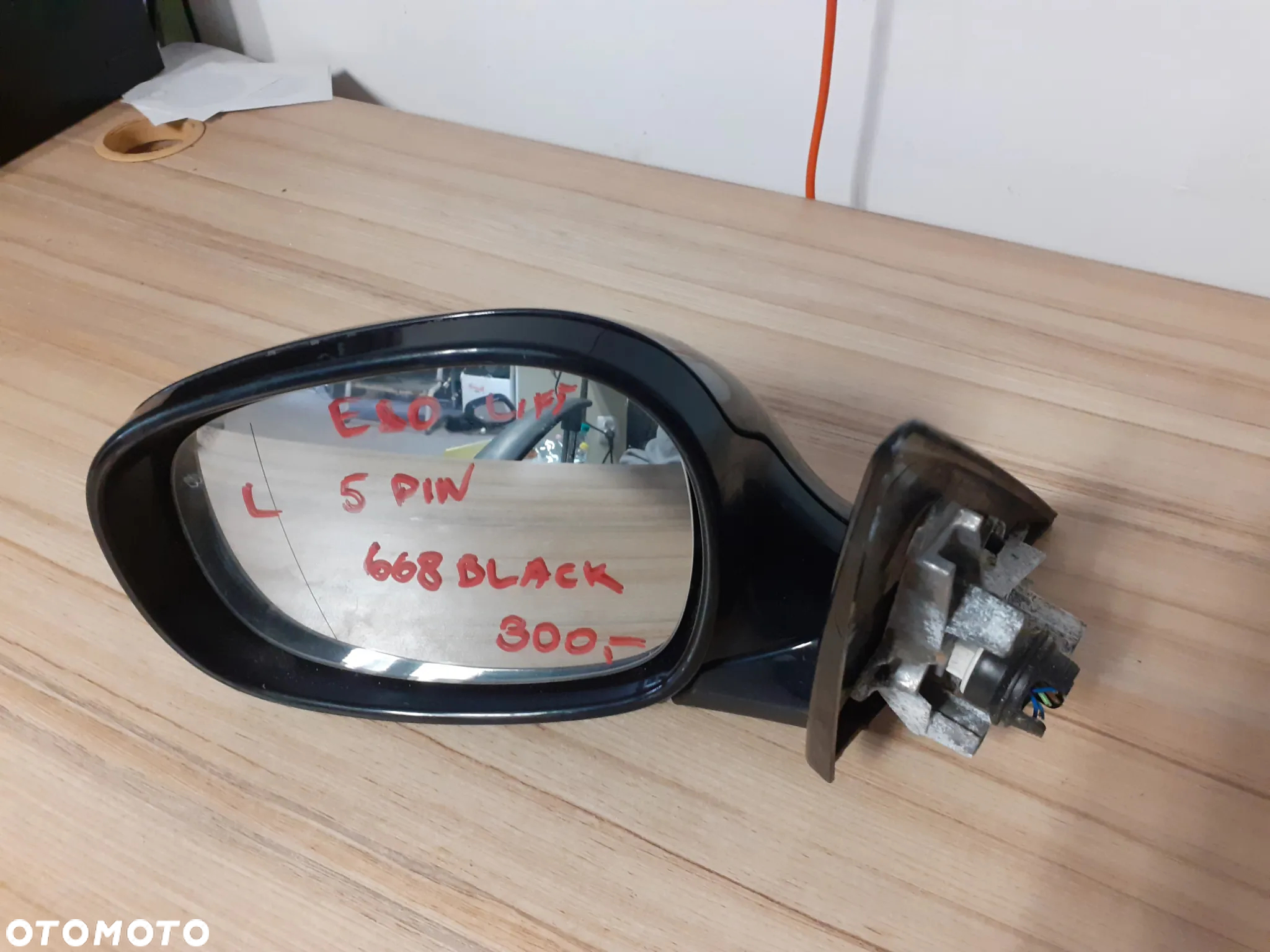 -  LUSTERKO ELEKTRYCZNE LEWE 5 PIN BMW E90 LIFT 668 CZARNE - 2