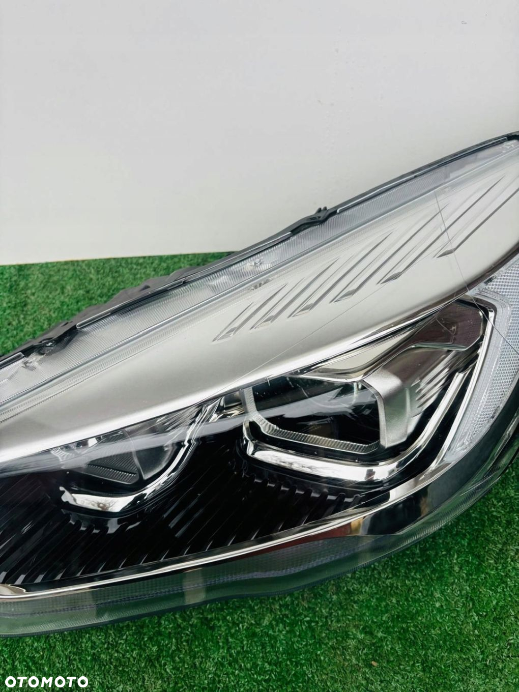 LAMPA LEWA REFLEKTOR LEWY FORD KUGA 2 BI XENON SKRĘTNY LED SREBRNA FACELIFT - 2