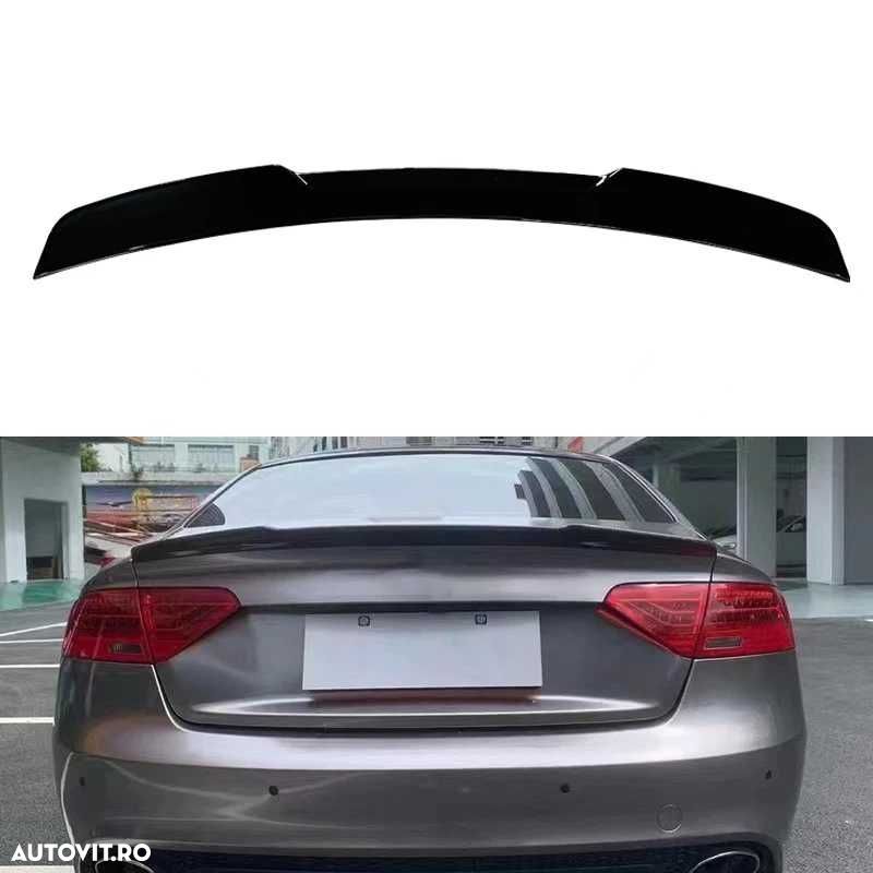 Eleron Portbagaj Lip Codita Audi A5 B8 Model M4 (09-16), Negru Lucios - 1