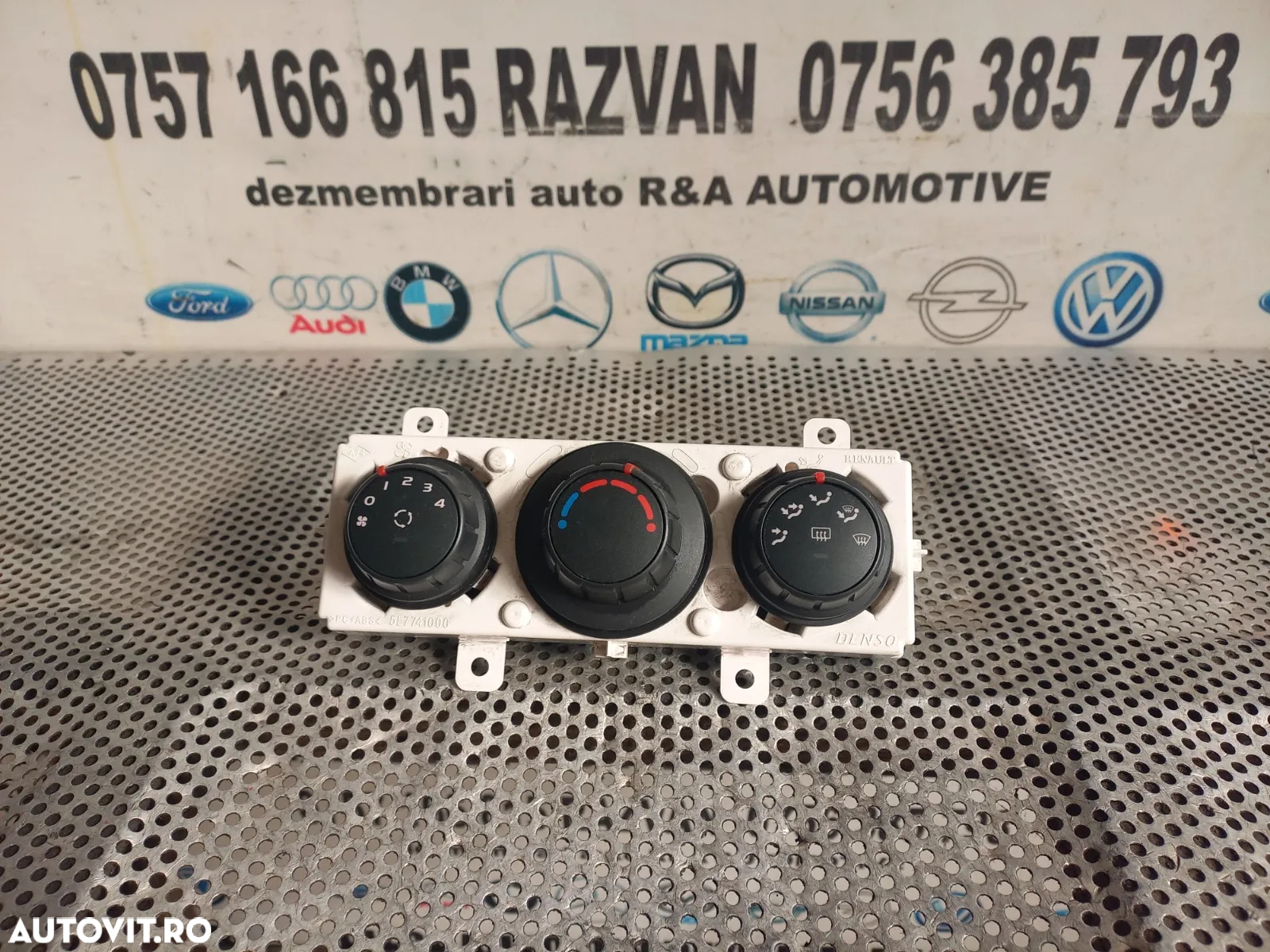 Panou modul Comenzi Caldura Aer Renault Master Opel Movano An 2012-2013-2014-2015-2016-2017-2018-20 - 4