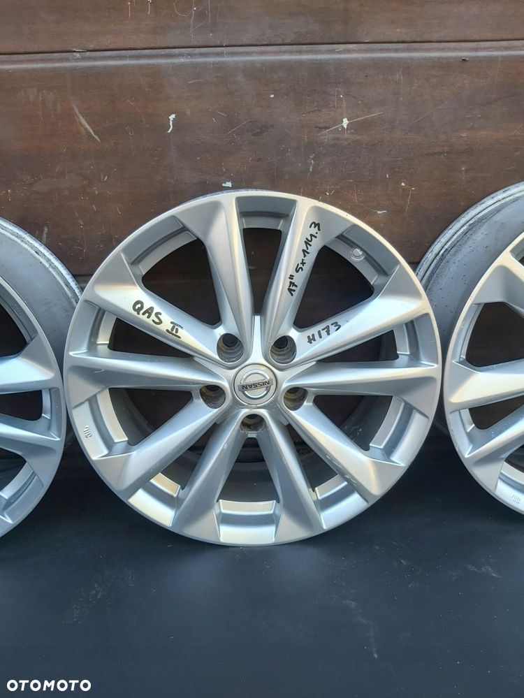 Nissan Qashqai II J11 alufelgi felgi 17 5x114,3 - 16