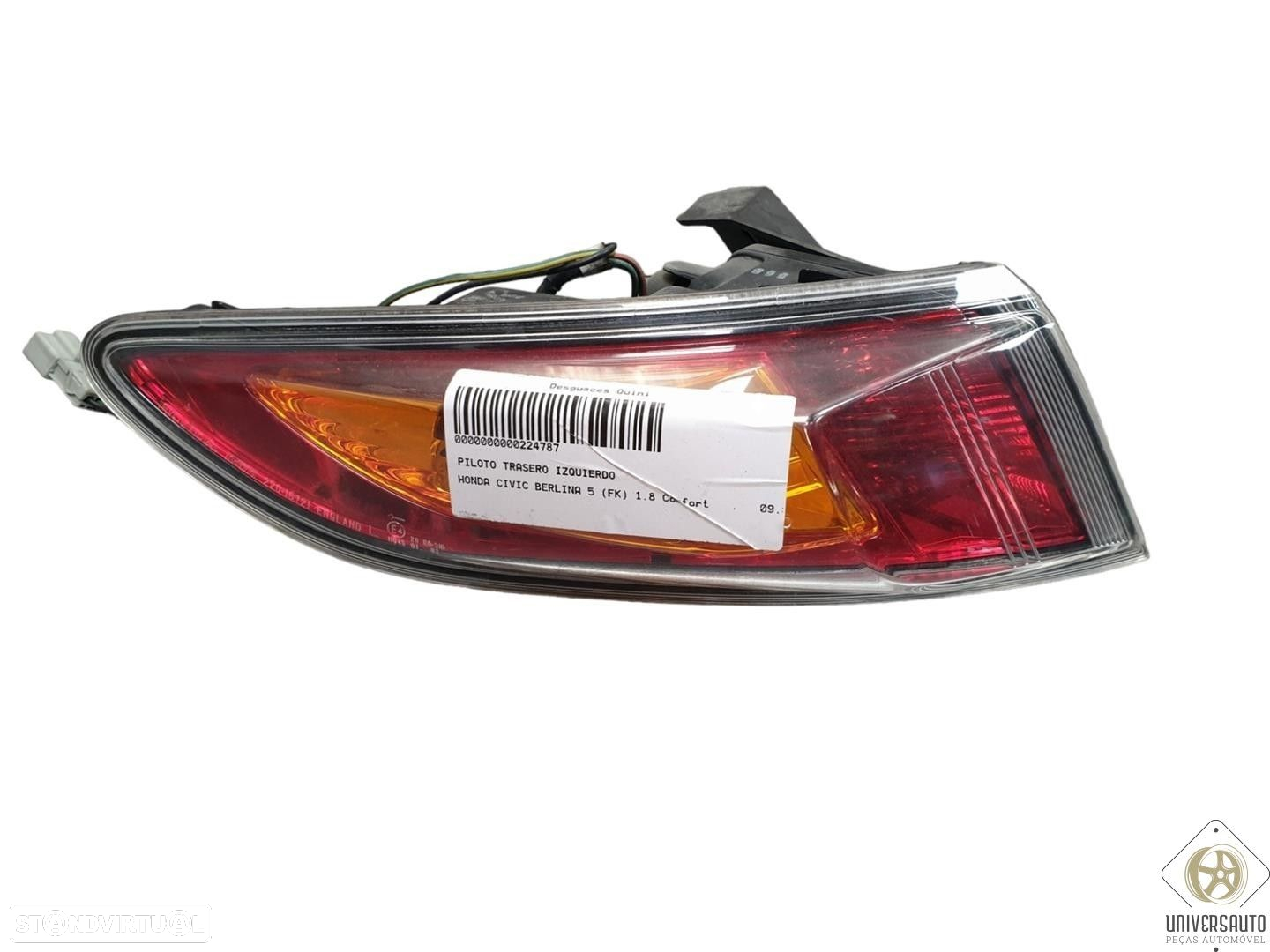 FAROLIM TRASEIRO ESQUERDO HONDA CIVIC VIII HATCHBACK 2007 - 2