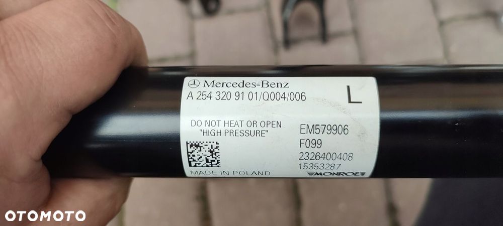 Amortyzator Przedni Lewy Kompletny Mercedes GLC W254 A2543209101 Mcpherson - 8