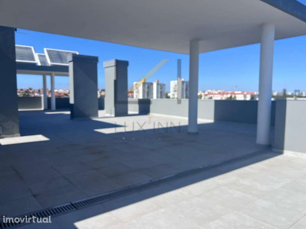 Apartamentos Novos no ultimo andar com Vista Mar na Parede- Cascais - Grande imagem: 4/25