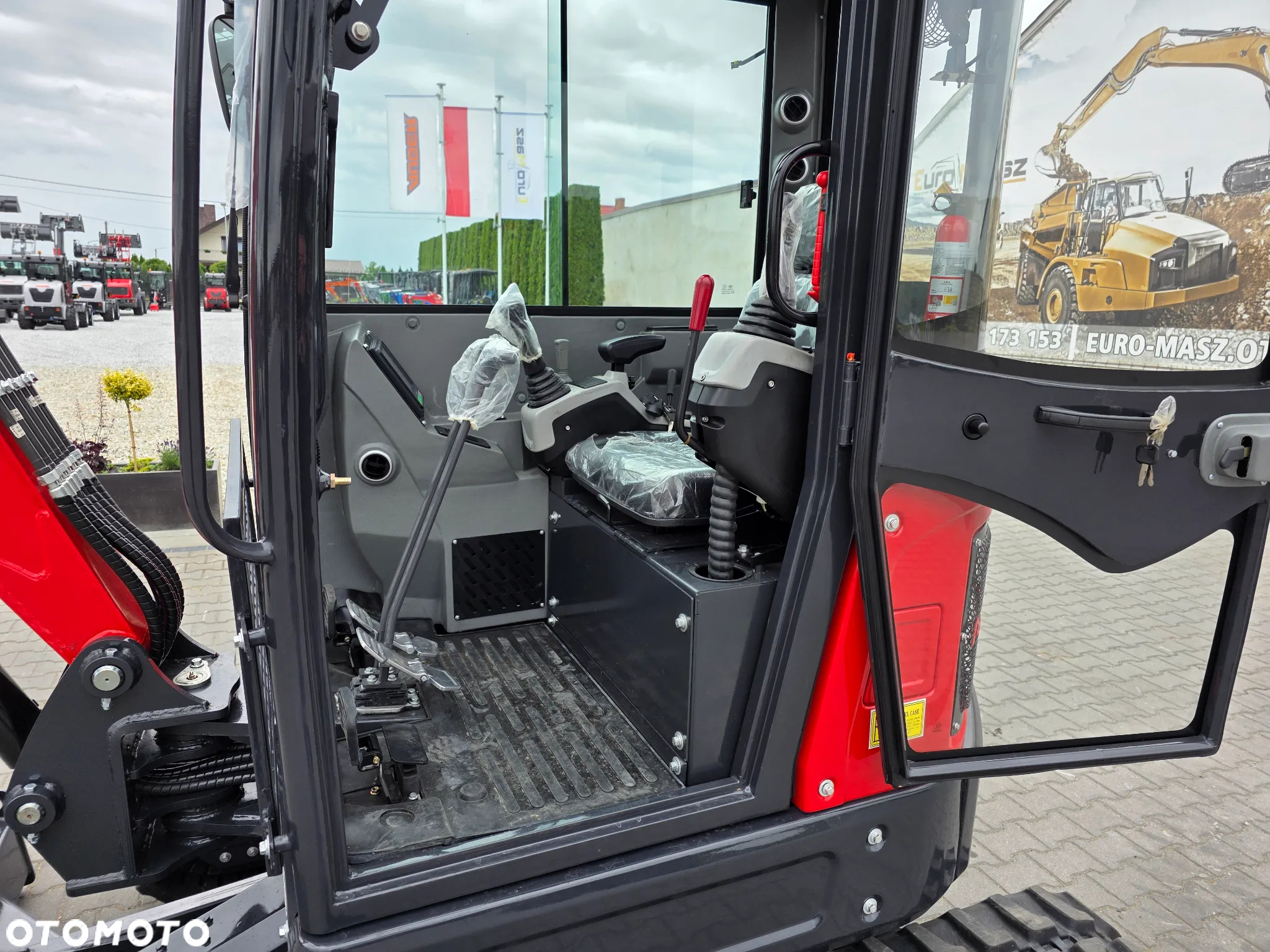 Inny NOWA MINIKOPARKA AUGER 40, WAGA 3900 KG, KUBOTA silnik - 26