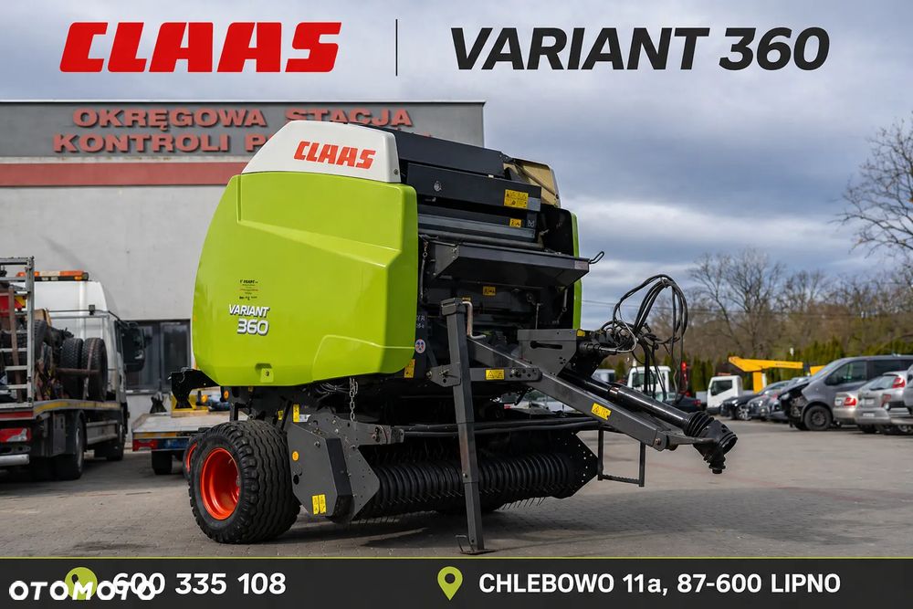 Claas CLAAS VARIANT 360 Siatka Sznurek  Stan Idealny Posiadam wiele maszyn Prasa Ciągnik Rozrzutnik - 2
