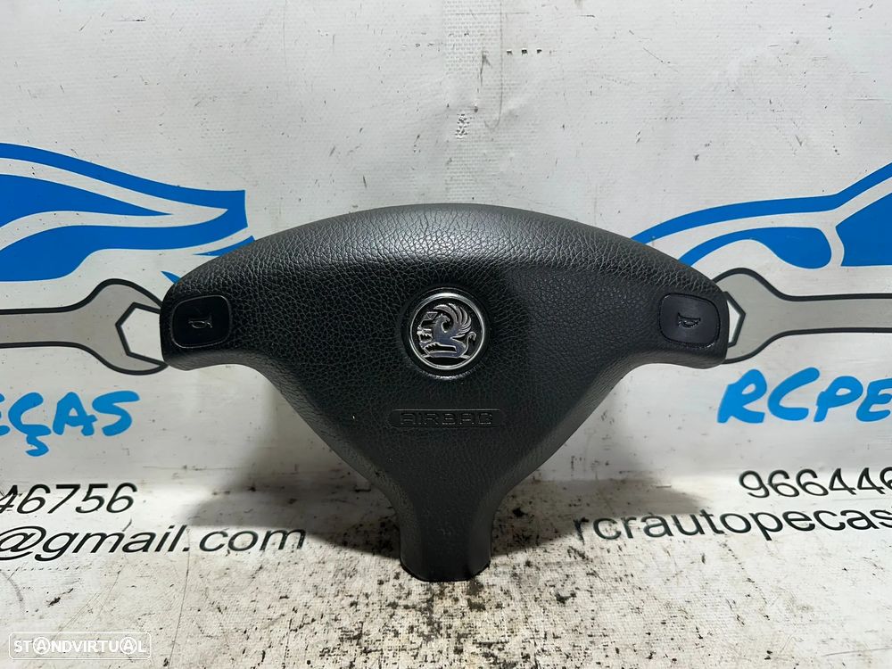 .Airbag Volante Condutor GM Opel Astra Zafira 90437571 1998 - 2005 - 2
