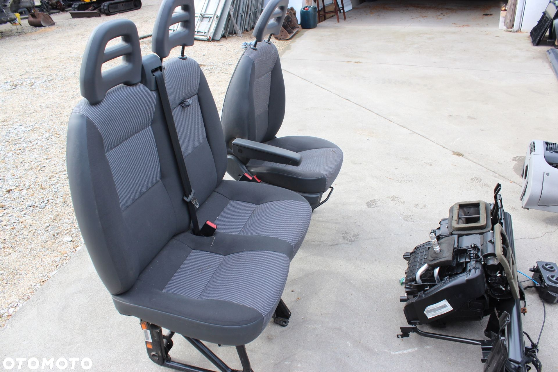Fotele Komplet 2+1 Ducato Boxer Jumper 06-12r - 3