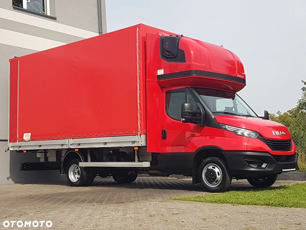 Iveco 50C18 DAILY 12EP PLANDEKA FIRANKA 5,11x2,45x2,35 SPANIE 3500 KG SKRZYNIA ŁADUNKOWA PAKA KLIMATRONIK TEMPOMAT OGRZEWANIE POSTOJOWE - 30
