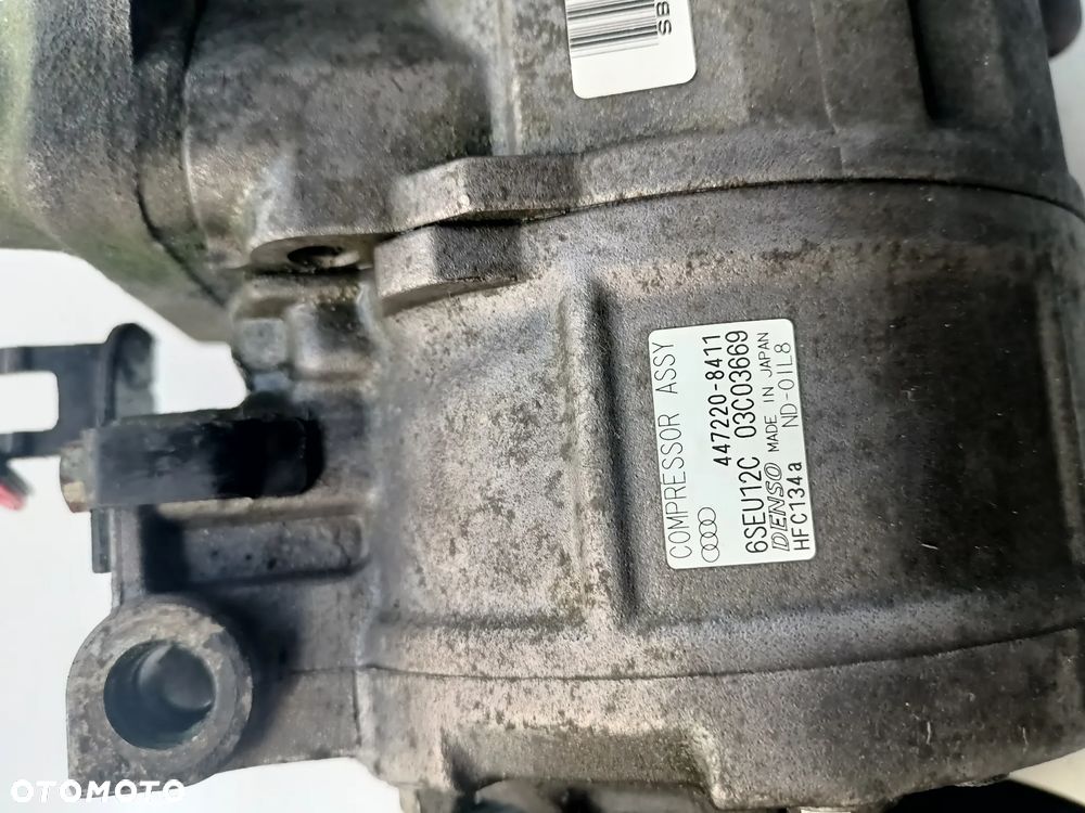 KOMPRESOR SPRĘŻARKA KLIMATYZACJI 8E0260805G AUDI A4/B6 2.0ALT - 2