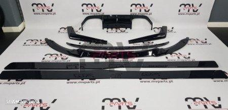 Conjunto Bmw M3 F80 Spoiler, Aileron, Laminas e Difusor - 2