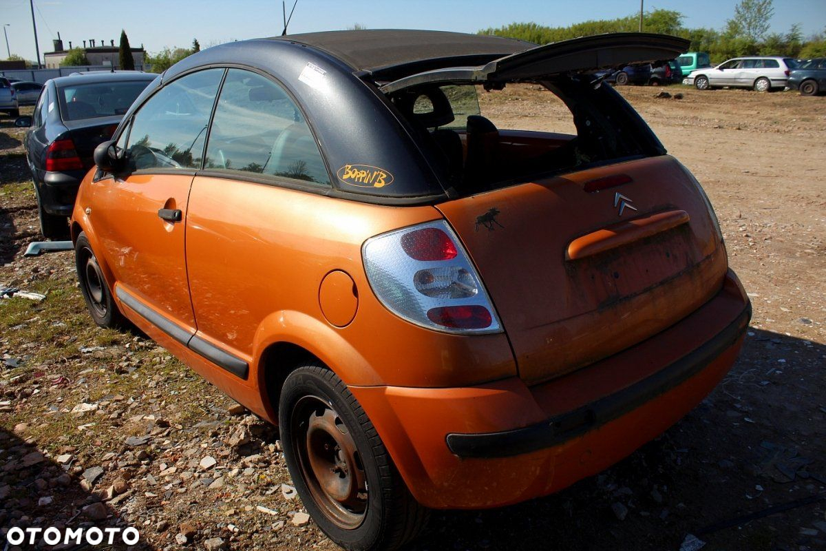 Citroen C3 Pluriel 2004 1.4HDI 8HZ (MASKA, ZDERZAK, LAMPA, BŁOTNIK, DRZWI, KLAPA, SZYBA, FOTEL) - 5