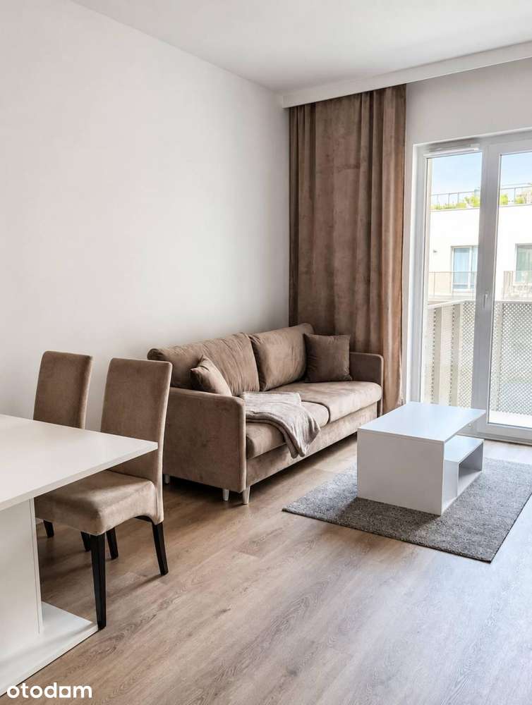 Nowe, 2-pokojowe mieszkanie 45 m² przy ul. Wołoskiej na Mokotowie