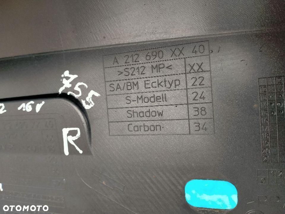 Mercedes W212 Lift Listwa Nakładka Progowa Prawa AMG Kolor 755 - 4