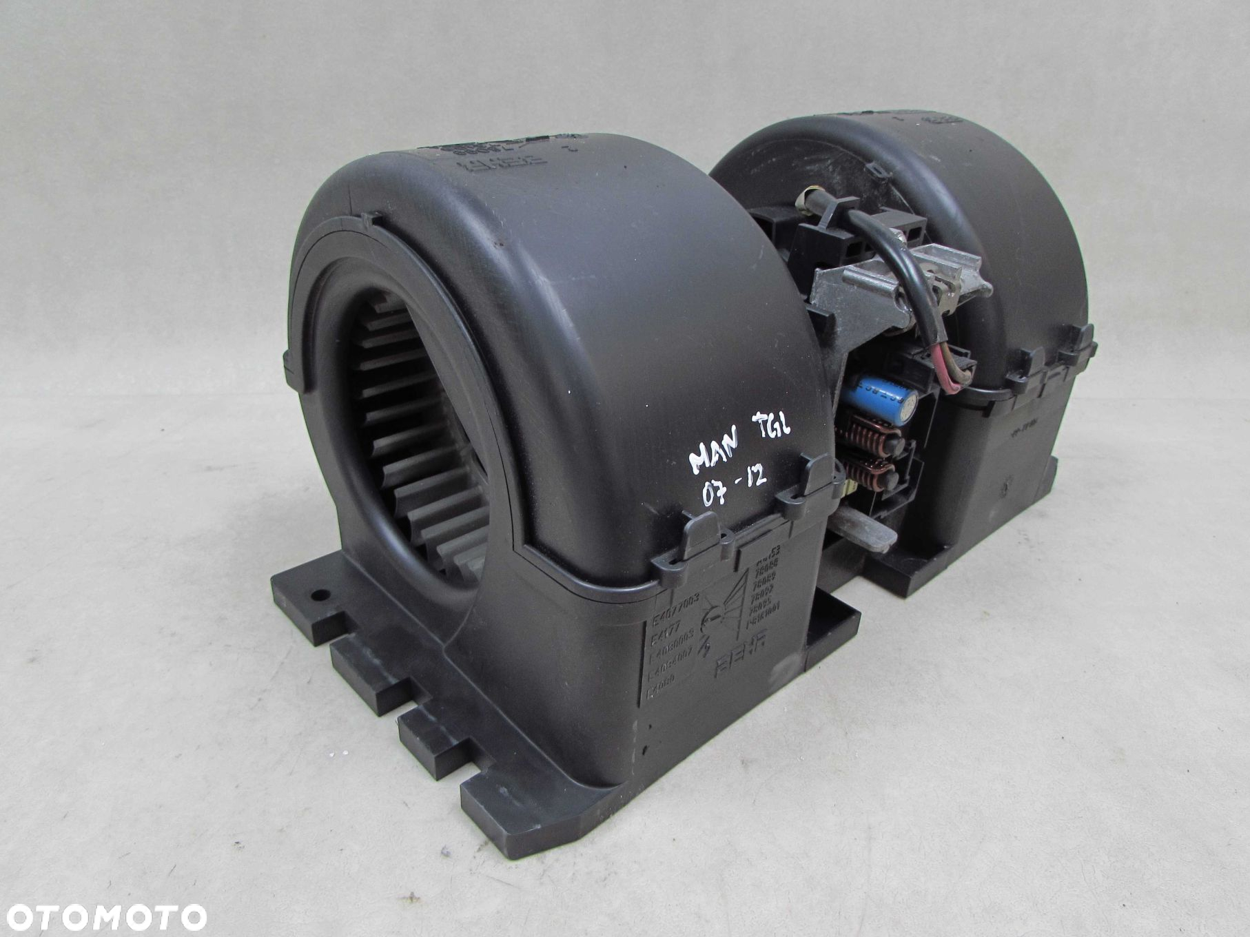 MAN TGL TGM TGA 8-180 07-12 DMUCHAWA WENTYLATOR NAWIEWU NAGRZEWNICY 9140010500 - 3