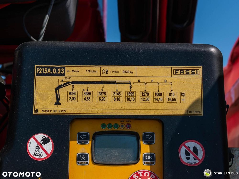 MAN TGM 18.250 4x4 FassiI F215A.0.23 Active HDS Żuraw - 22