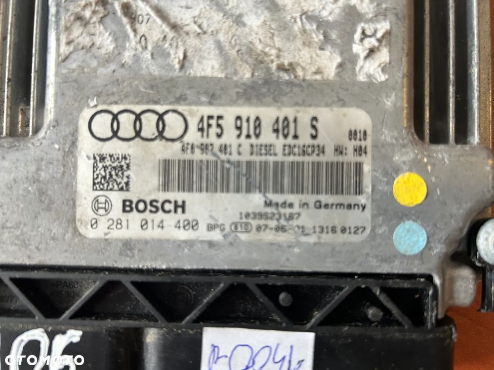 KOMPUTER STEROWNIK SILNIKA 2.7 TDI AUDI A6 C6 4F5910401S 0281014400 - 2
