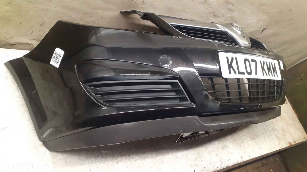 ^ ZDERZAK PRZÓD PRZEDNI OPEL VECTRA C LIFT FL Z20R CZARNY - 4