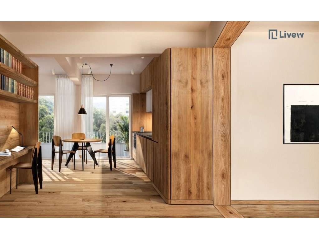 T2 de design com varanda | 96 m² | São Domingos de Benfica | Totalm... - Grande imagem: 3/15