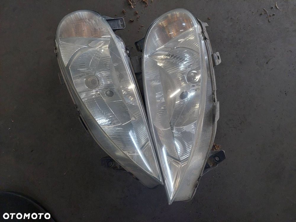 KOMPLETNY PRZÓD MASKA ZDERZAK LAMPY RENAULT MEGANE I LIFT MV632 - 2