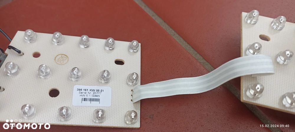 AUDI A8 D3 WKŁAD AUDI A8 D3 WKŁAD LAMPY Tył Led Lewy W Błotnik Elektronika Lampy Lewa 100% Sprawny - 3