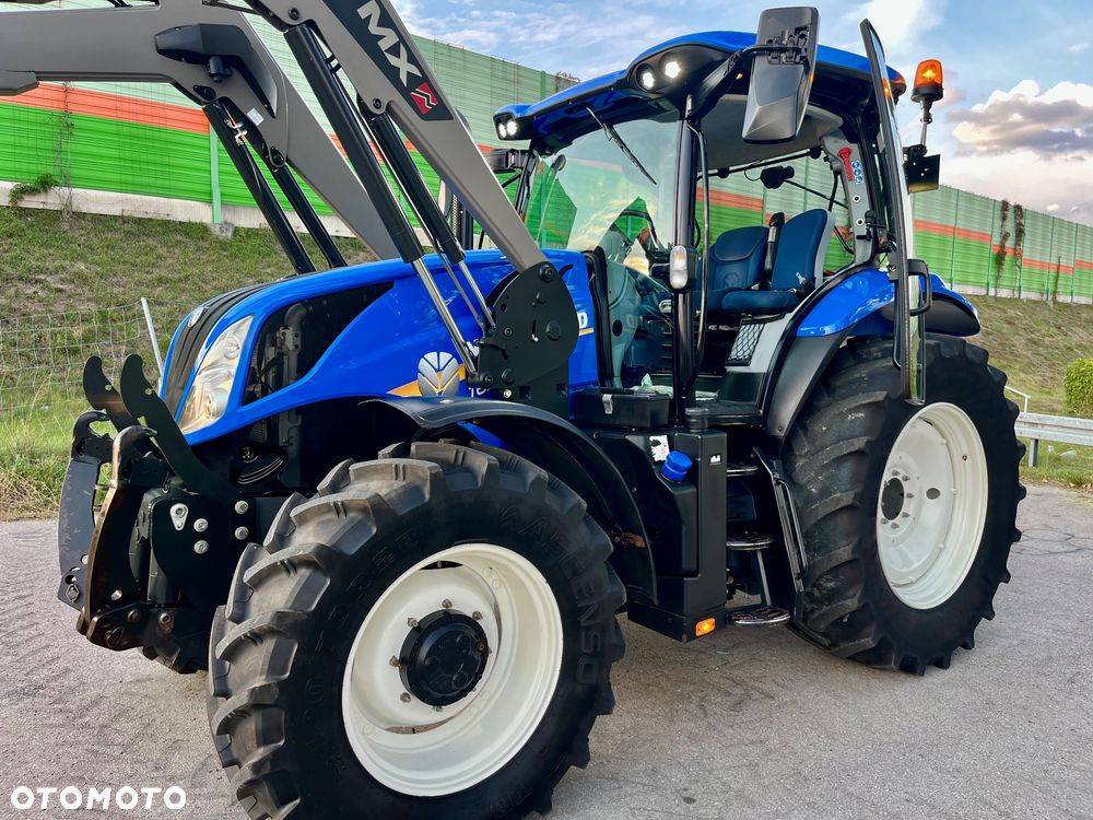 New Holland T6.125s 2019r. //STAN PERFEKCYJNY//ładowacz czołowy MX 412 łyżko krokodyl tur tuz nie t7.165 - 27