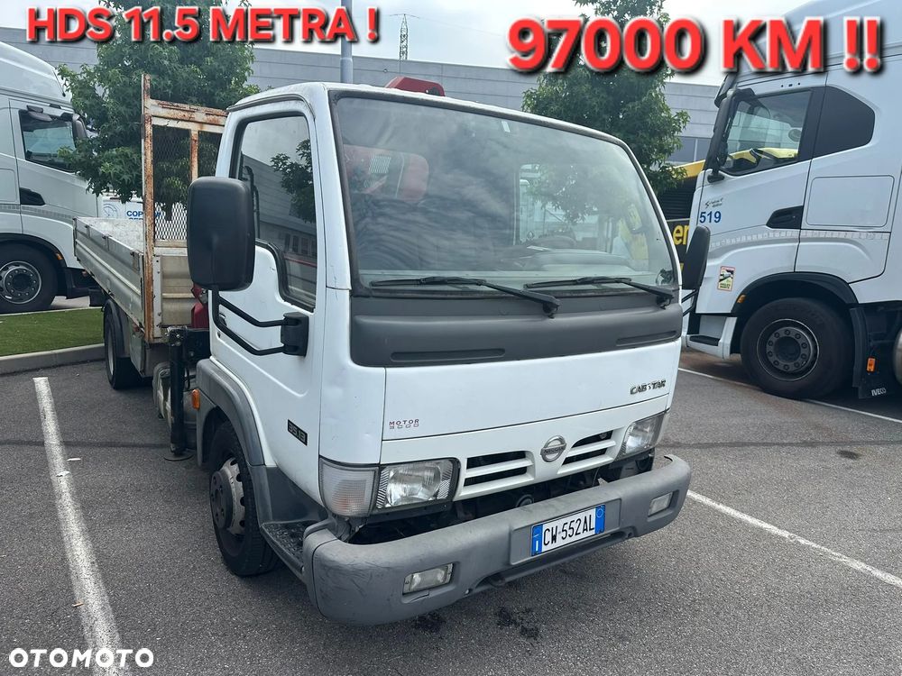 Nissan Cabstar 35.13 Skrzynia 3.80 M + HDS  11.5 Metra ! 97000Km ! Super Stan  ! Bez Korozji  ! Z Włoch  ! - 1