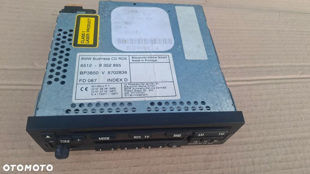 BMW E36 E30 E34 RADIO BMW BUSINESS CD RDS - 2