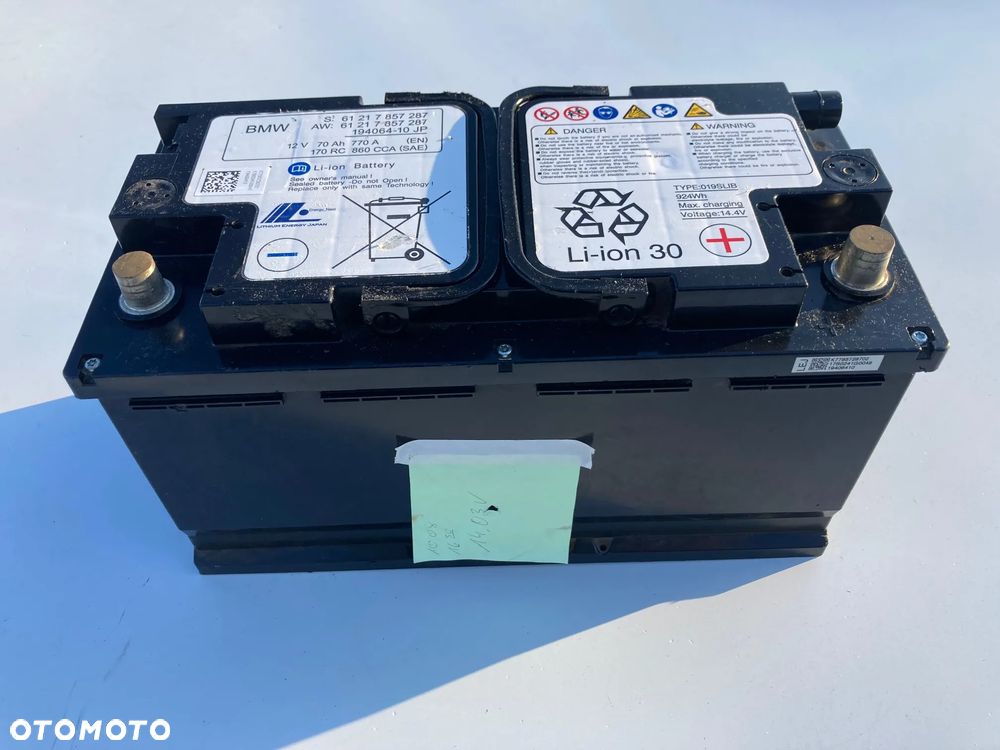 AKUMULATOR Akumulator BMW M3 M4 F80 F82 F83 F90 li-ion 70AH 770A - 2